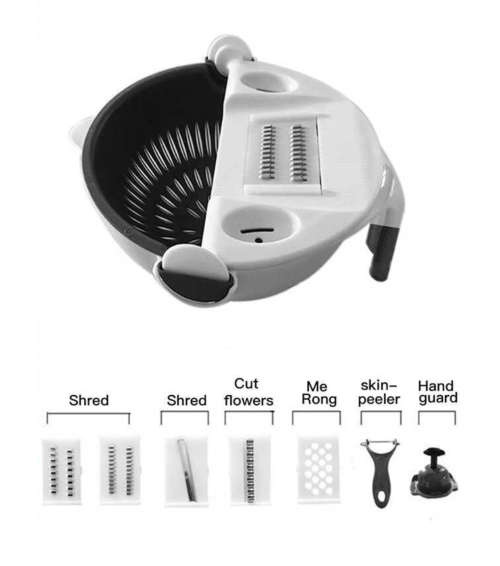 Double Fruit and Vegetable Drain Basket