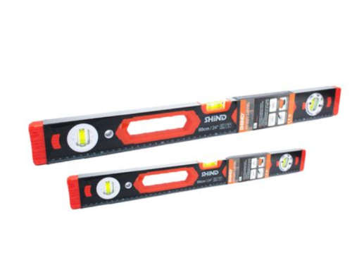 Shind 24` Magnetic Spirit Level with 3 Vials