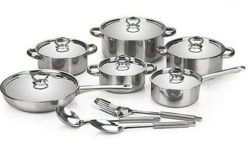 15 Piece Stainless Steel Cookware set