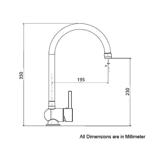 Bathroom Faucet Sink Mixer Deck Type Over Spout-New Design