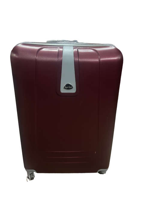 3 Piece Hard Outer Shell Protected Luggage Bag Set - MAROON BIG SIZE BRAND NEW