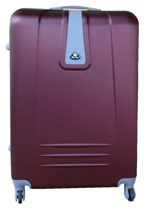 3 Piece Hard Outer Shell Protected Luggage Bag Set - MAROON BIG SIZE BRAND NEW