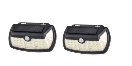 Solar Powered Interaction Wall Lamp with LED Bulbs and Triple Light setting BRAND NEW HIGH QUALITY