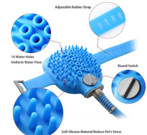 Bathing Shower Tool & Hair Washer for Cats & Dogs