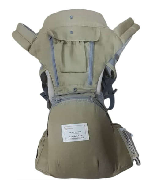 Breathable Ergonomic Kangaroo Baby Carrier With Hipseat carrier