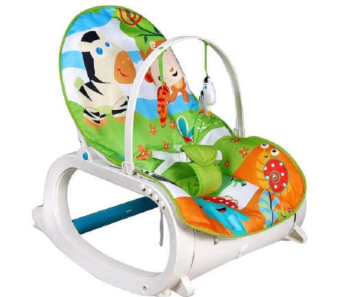 2-In-1 Baby Infant Rocker Bouncer Newborn Toddler Portable Rocker Swing
