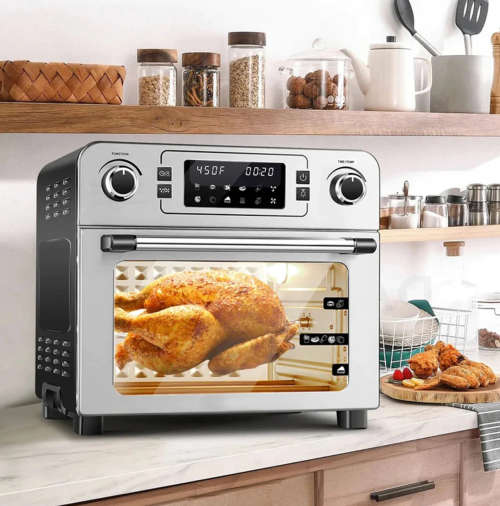 Milex 23 Litre Air Fryer Oven With Rotisserie