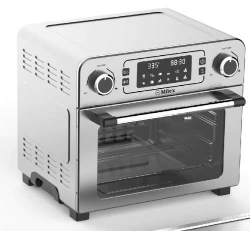 Milex 23 Litre Air Fryer Oven With Rotisserie