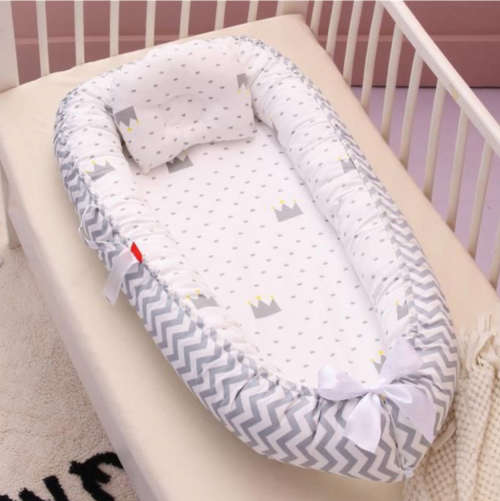 Baby Sleeping Portable Toddler Sleeper Bed - Crown City