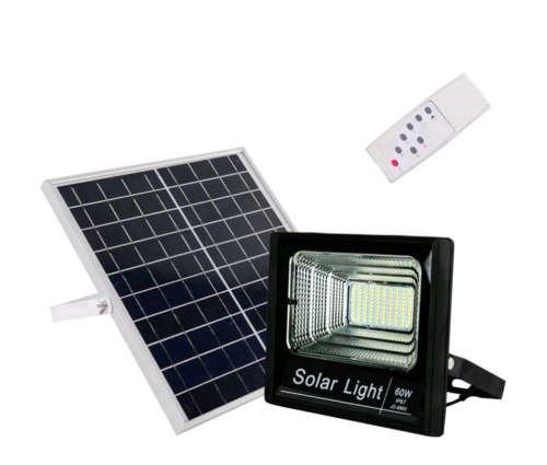 TEEMPEST 60W Solar LED Flood Light (Black)