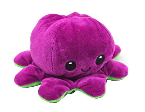 Octopus Reversible Flip Toy - Purple