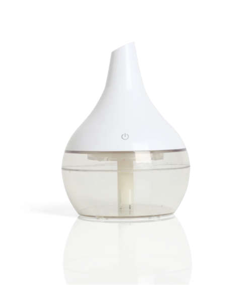 Ultrasonic Aroma Humidifier Liquid Shape Rechargeable Diffuser With Colour Changing LED
