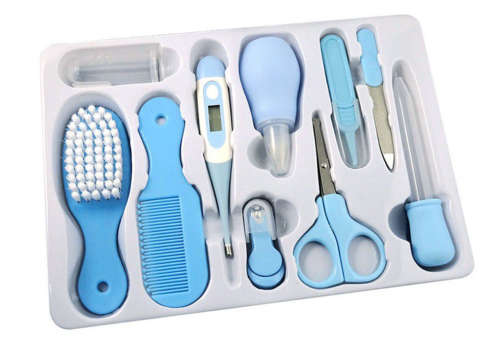 10 in 1 Baby Care Kit - Blue