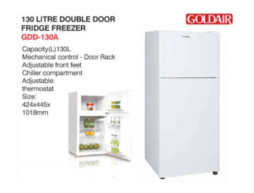 Goldair 130 litre Double Door Fridge Freezer Bar Fridge TURNS ON BUT DOES NOT COOL MIGHT NEED GAS
