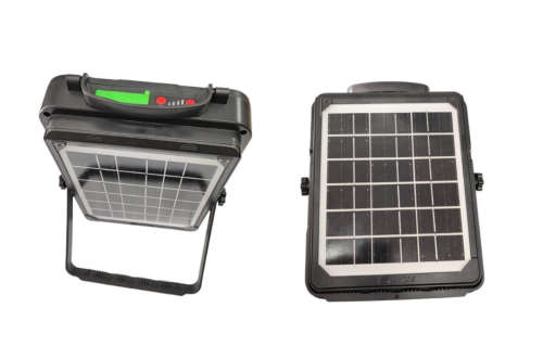 Solar Projector GD Plus 2208 SMD With 200 LEDs 300W Battery 14000mAh 4 Types Of Lighting Flood Light