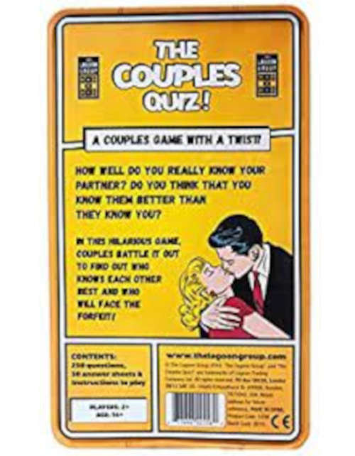 The Couples Quiz Card Game