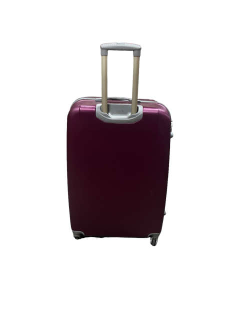 3 Piece Hard Outer Shell Luggage Set - Maroon