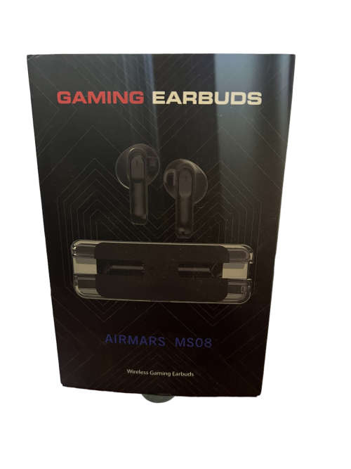 Gaming Earbuds AIRMARS MS08 - Black High Quality
