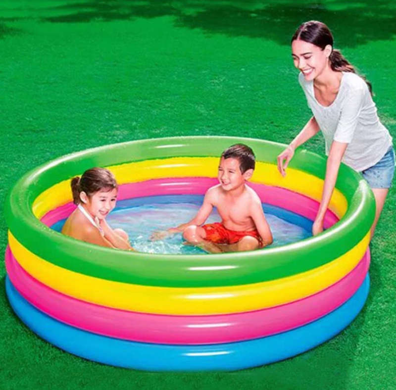 Bestway 4 Ring Colorful Summer Pool 1.57x46cm