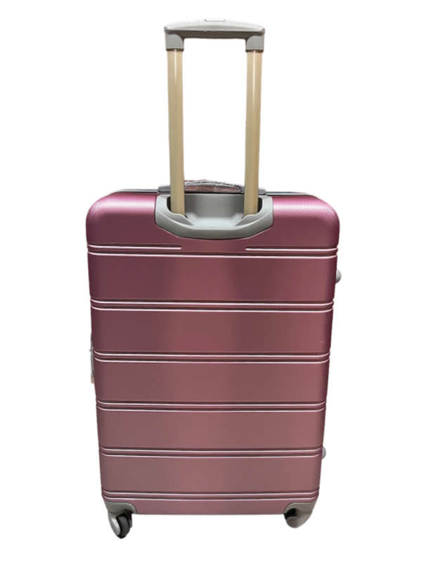 Latest Fashion Fancy Design High Quality Hard Outer Shell 3 in 1 Travel Luggage Set - Apple Green