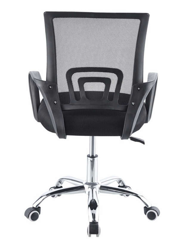 Office Chair Ergonomic Computer Chair Home Armchair Task Study Typist Chair - Black Display Unit
