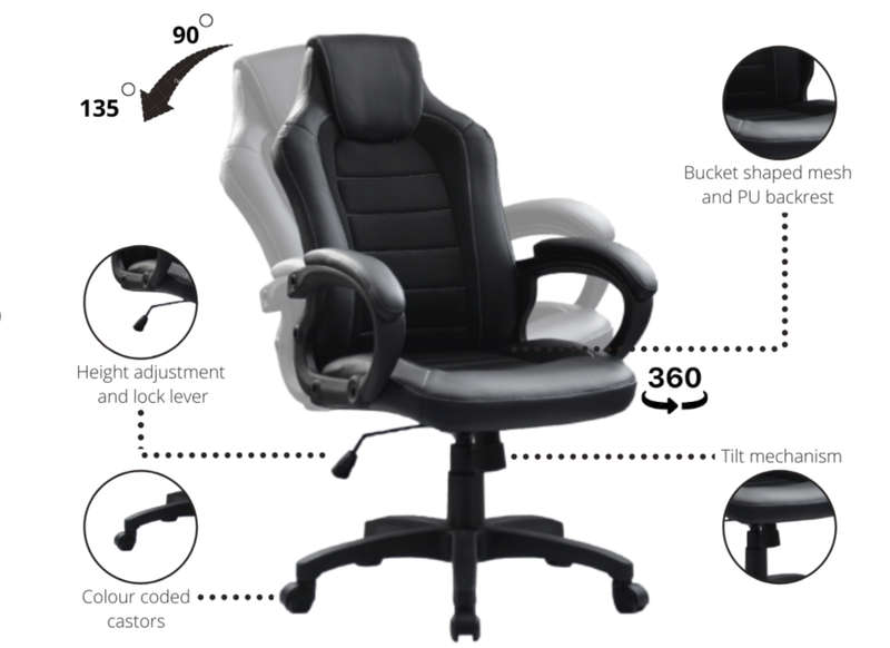 Bugatti Office & Gaming Chair Demo/Display