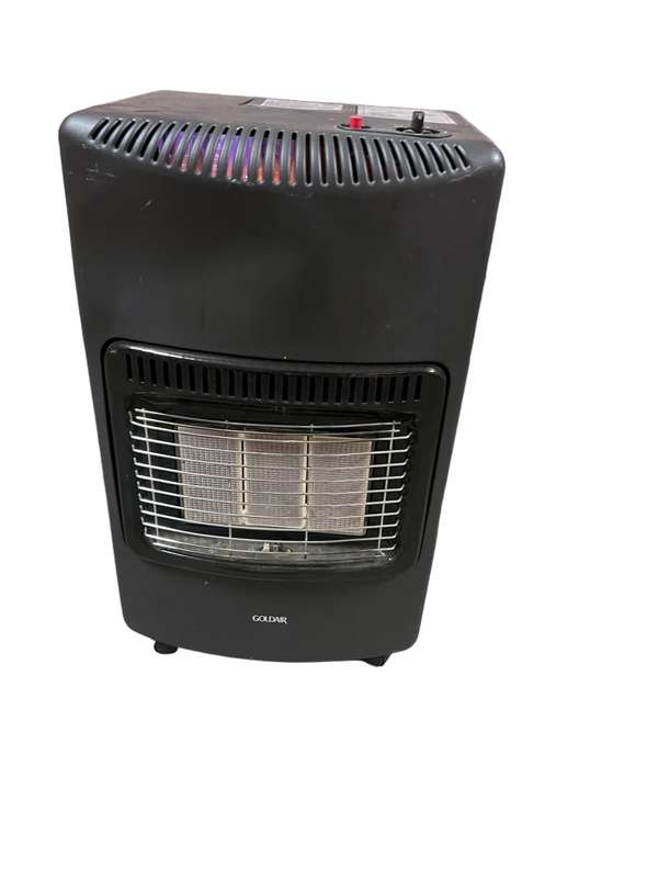 Goldair 3 Panel Gas Heater Black 100% Tested and Working