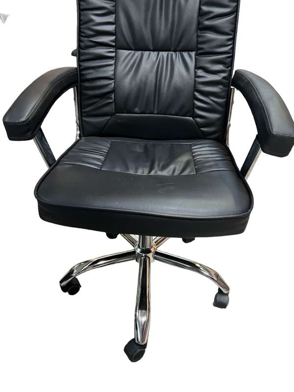 REX M Big Director Office Chair PU Leather Adjustable Height with Arm Rest
