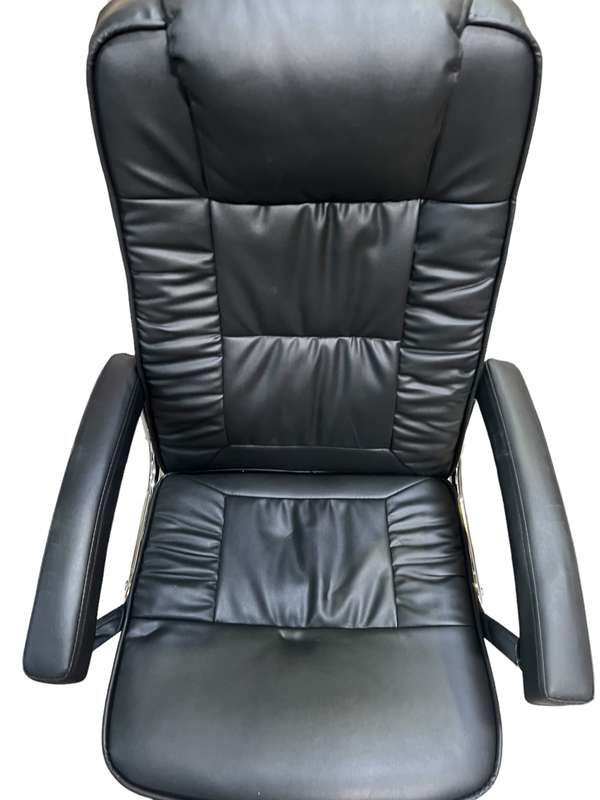 REX M Big Director Office Chair PU Leather Adjustable Height with Arm Rest
