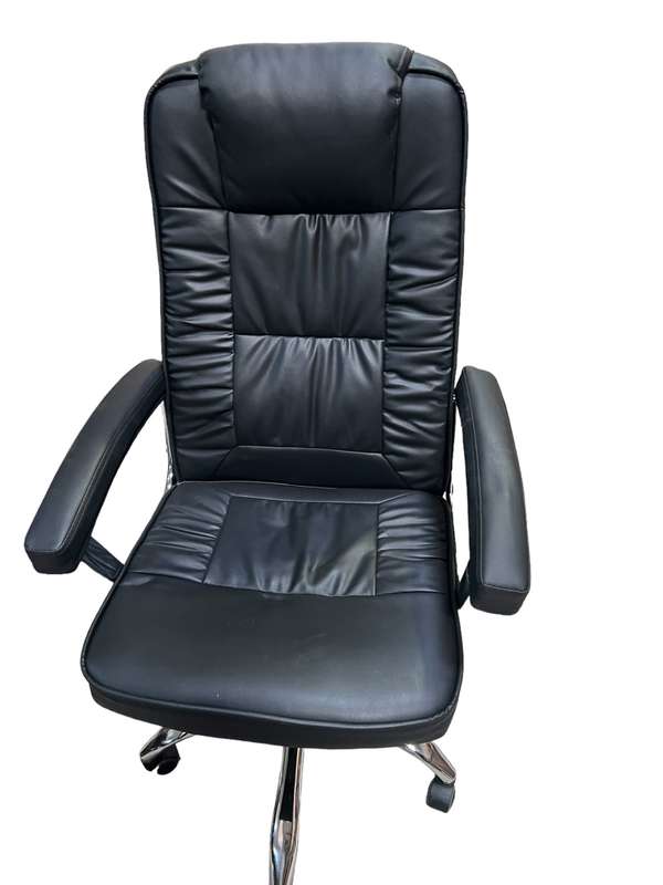 REX M Big Director Office Chair PU Leather Adjustable Height with Arm Rest