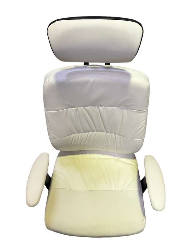 White Office Chair - Shubs Reclining Office Chair with Head and Arm rests Display Unit