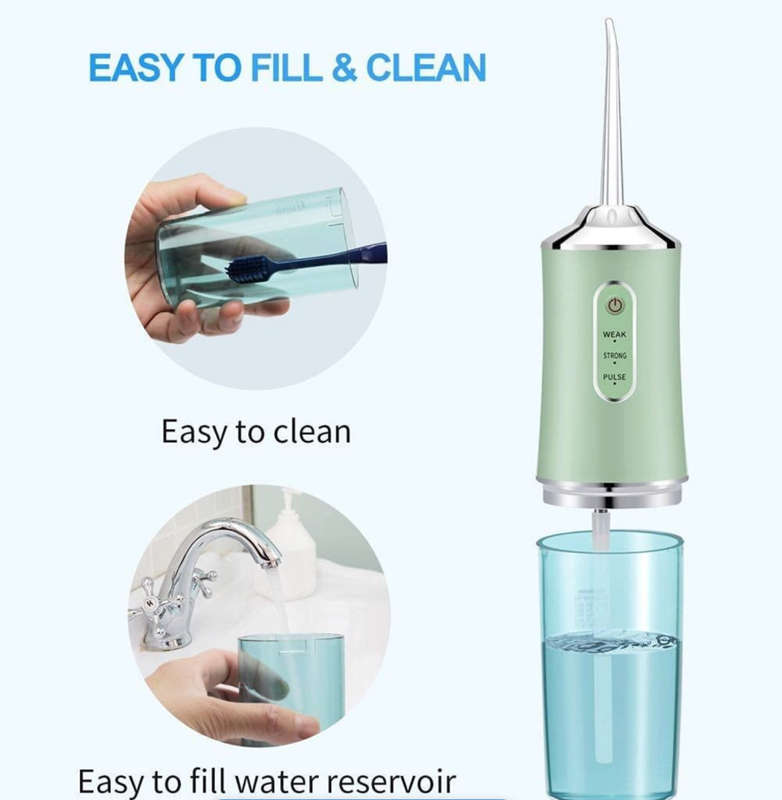 Water Flosser Cordless Dental Oral Irrigator