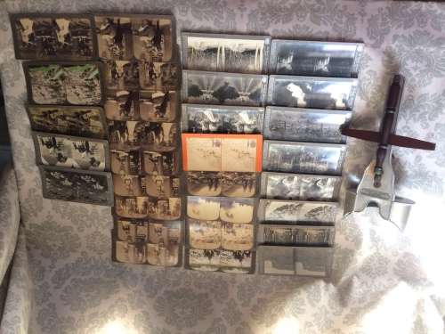 Fine-Art Photography  Publishing Co' Stereoscope Viewer + 30 x viewer cards