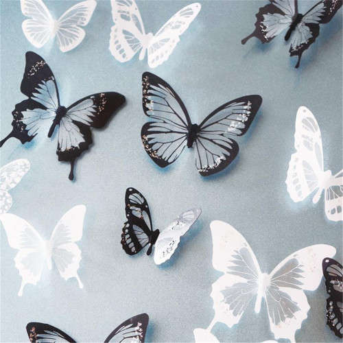 3D Butterfly stickers