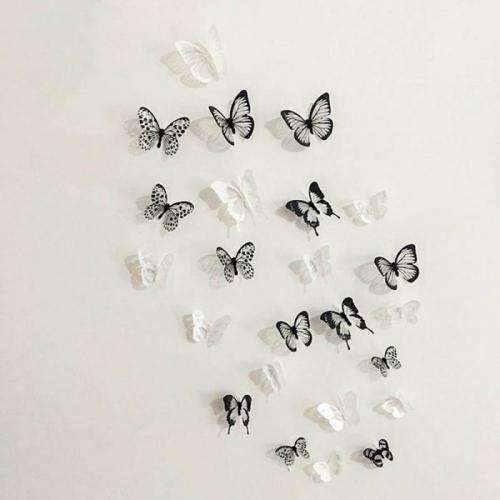 3D Butterfly stickers