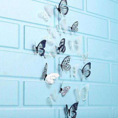 3D Butterfly stickers