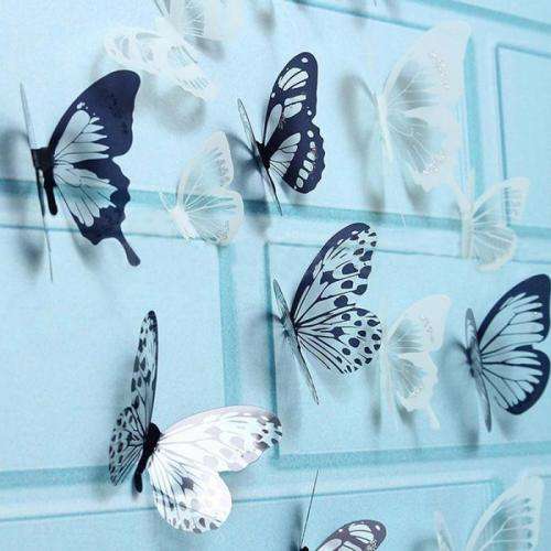 3D Butterfly stickers