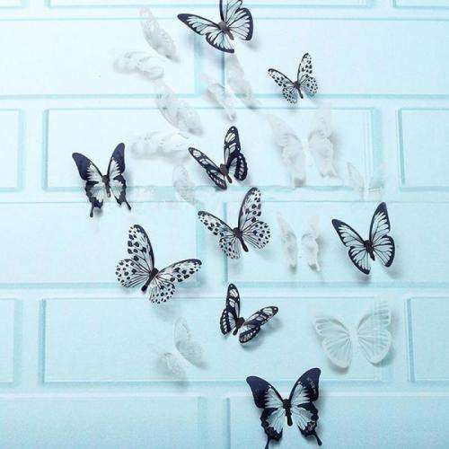 3D Butterfly stickers