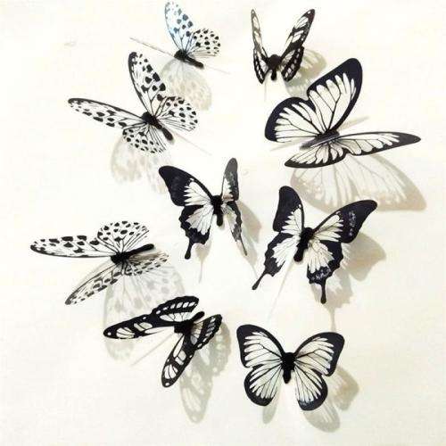 3D Butterfly stickers