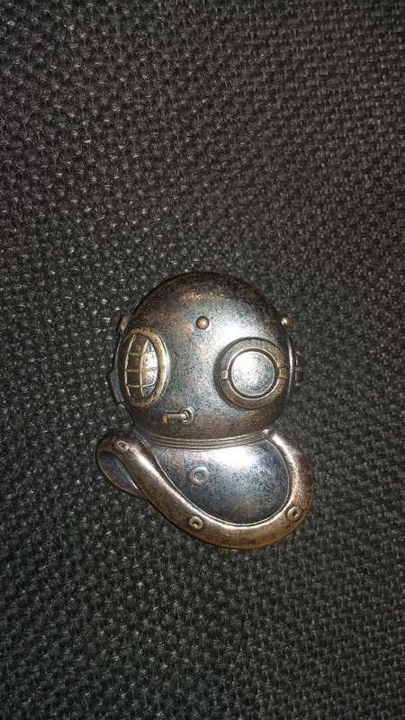 SADF 1st type Diver qualification badge bronze worn by Special Forces