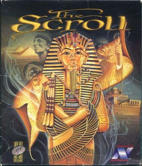 The Scroll  (aka Daughter of the Serpent) Big Box adventure game (pc cd)