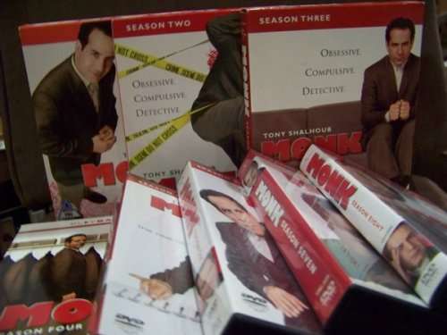 Monk - Complete Series 1 to 8 DVD collection