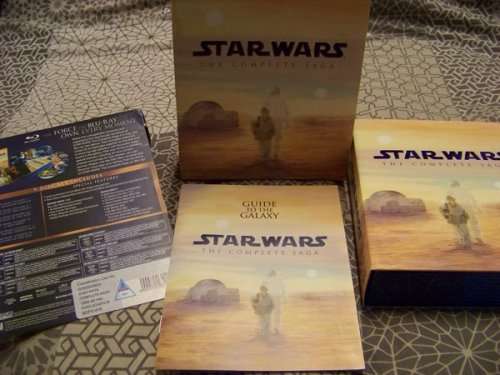 Star Wars - The Complete Saga (9 disc Blu-ray set of Episodes 1 - 6)