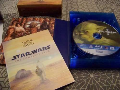 Star Wars - The Complete Saga (9 disc Blu-ray set of Episodes 1 - 6)