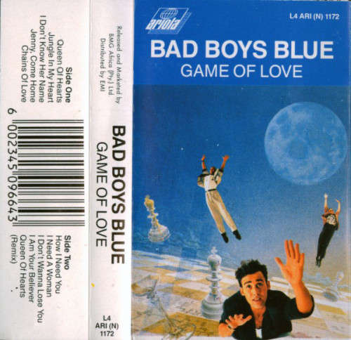 Bad Boys Blue - Game of Love (6th album) Cassette