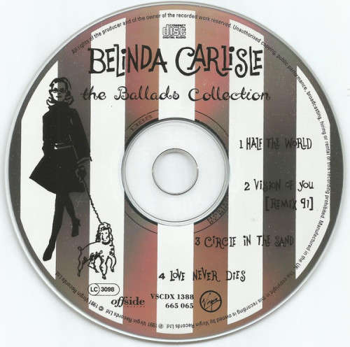 Belinda Carlisle - Half the World (The Ballads Collection) CDsingle