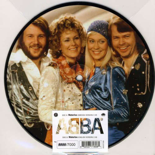 ABBA - Waterloo 7` Picture Disc (40th anniversary ltd and numbered)