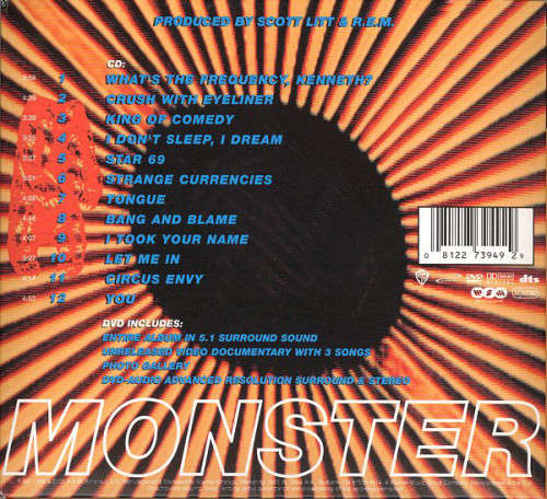 R.E.M. - Monster (2005 CD/DVD Combo)