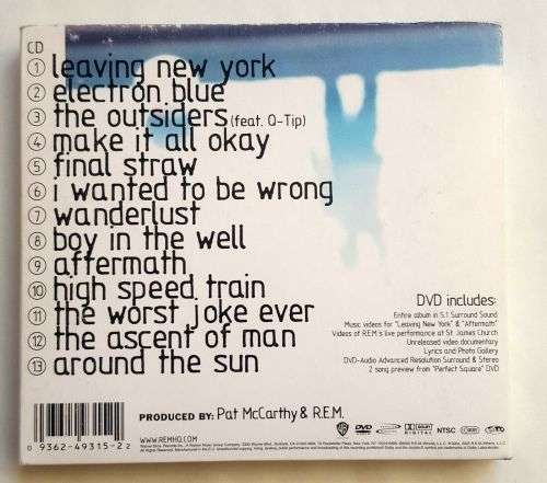 R.E.M. - Around The Sun (2005 CD/DVD combo)
