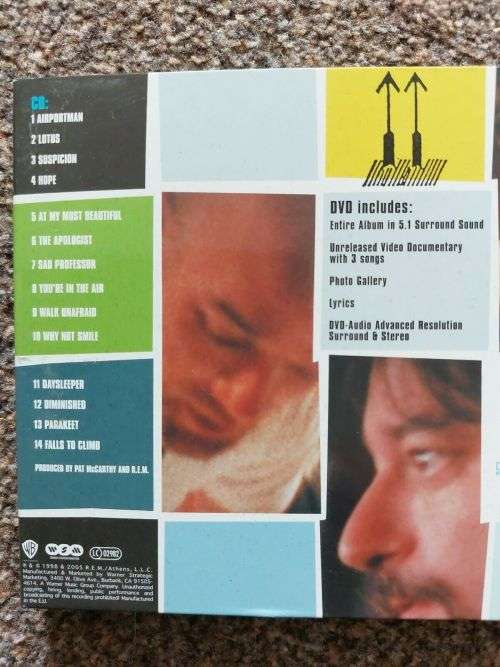 R.E.M. - Up (2005 CD/DVD Combo)